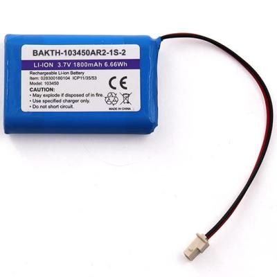 103450A Portable Li Ion Battery Pack 3.7V 1800mAh Rechargeable Battery Pack