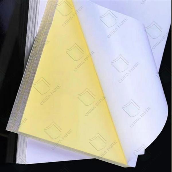China Paper Factory PVC Adhesive Sticker Wide Operating Temperature Range