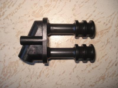 Black Injection Plastic Parts / PS POM PP Injection Molding Spare Offering