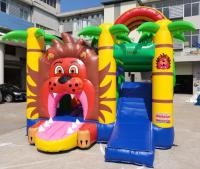 PVC Lion Jumping Castle For Kids animal gonflable 5mLX5mWX4mH