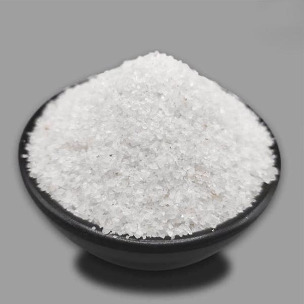 Milky белые потребляемые вещества водоочистки, кварцевый песок для фильтрации 2.65g/Cm3 воды