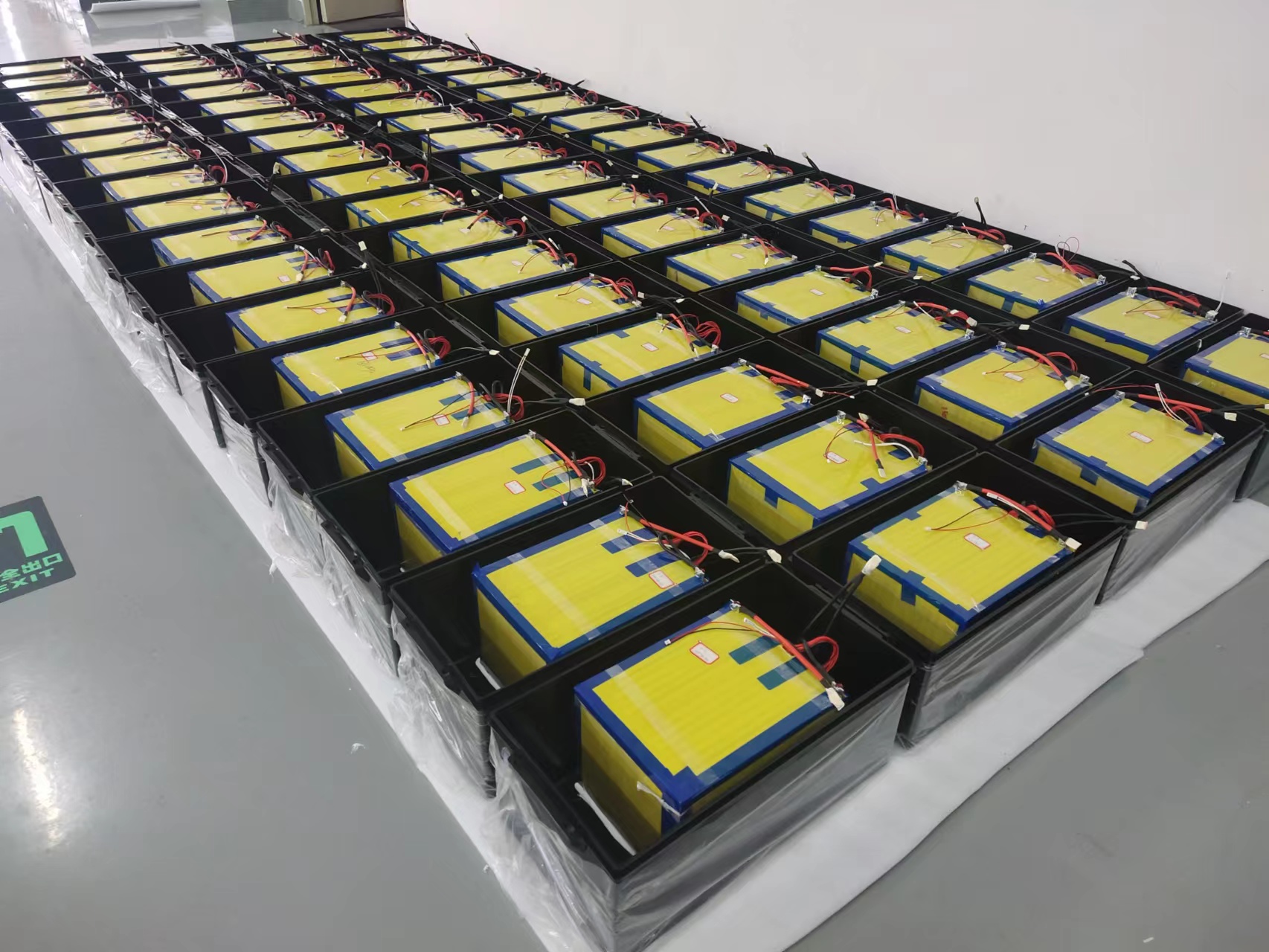 блоки батарей цикла батареи AGV иона лития 24v 50ah перезаряжаемые глубокие
