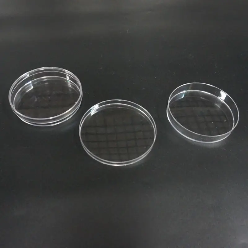 China Manufacturers Wholesale Disposable 35Mm Round Sterile Clear Plastic Container Petri Dishes