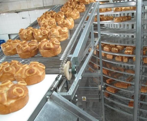 Burger bun cooler /Full automatic Spiral cooler Machine for Bread production Line ,Quick-freezing spiral machine