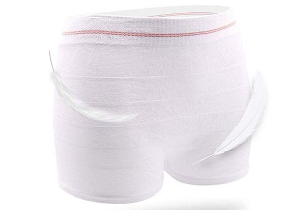 High Waist Stretchable Medical Mesh Panties Knit Weave Reusable M - XXXL Size