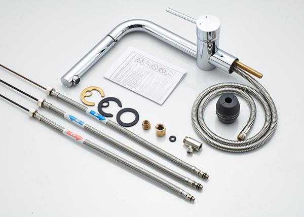 ROVATE Flexible Kitchen Faucet With Sprayer H59 A Grade Brass Body Material