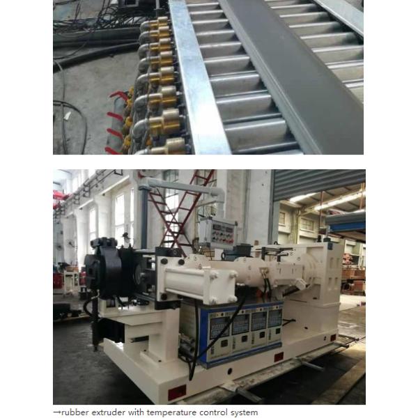 Rubber Extruder TPU Tire Patch Making Machine with 1200 Kg/h Output