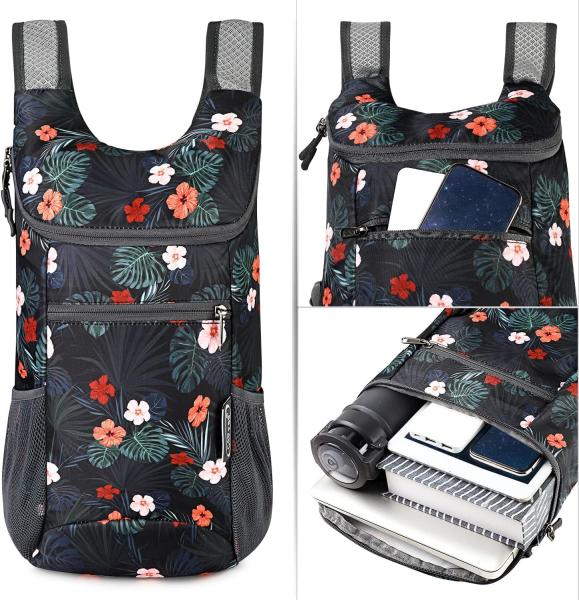 G4Free Small 11 L Foldable Ultralight Backpack for Travel, Camping, Sports, Cycling, Men and Women