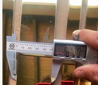 Espessura de aço inoxidável da guarnição 0.85mm da borda do chapeamento de ouro de JIS