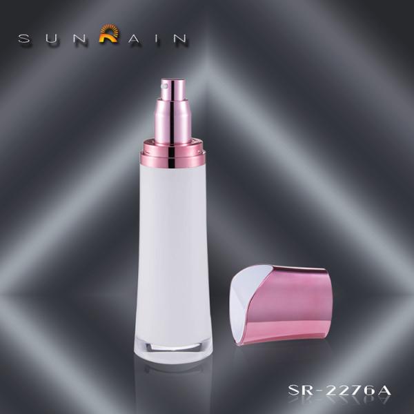 Garrafa acylic customizável do pulverizador da loção, garrafa do distribuidor da loção com bomba do pulverizador