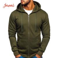 Poids léger de Hoodie de douille de pleine de la fermeture éclair des hommes long veste de Hoodie