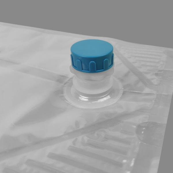 Beverage 10L BIB Bag in Box Nylon Liquid Bag Juice Dispenser With Tall Screw Ring Valve Aseptic Bag For Packaging