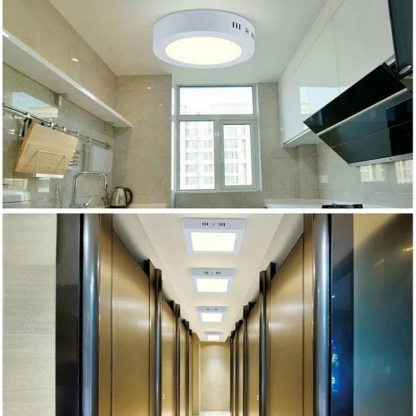 Round Surface LED Ceiling Panel Lights 18W Wall Light Panels