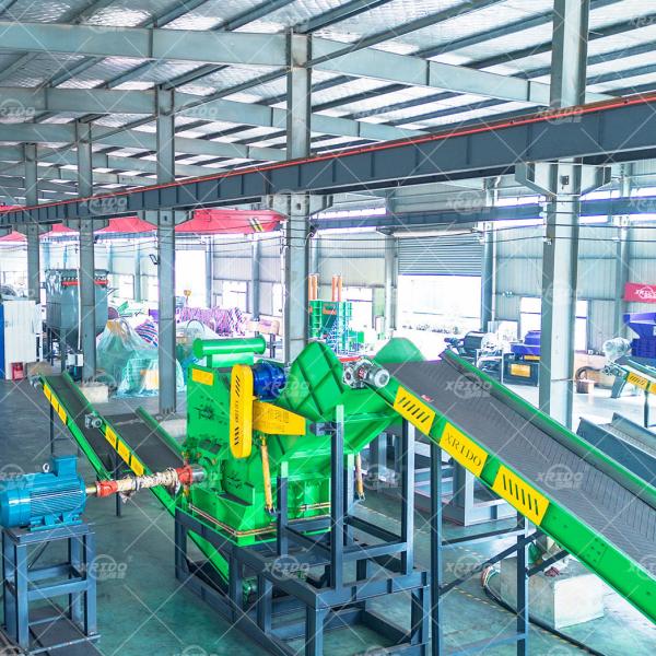 Motor Stator Scrap Recycling Equipment CE Aluminium Crusher Machine
