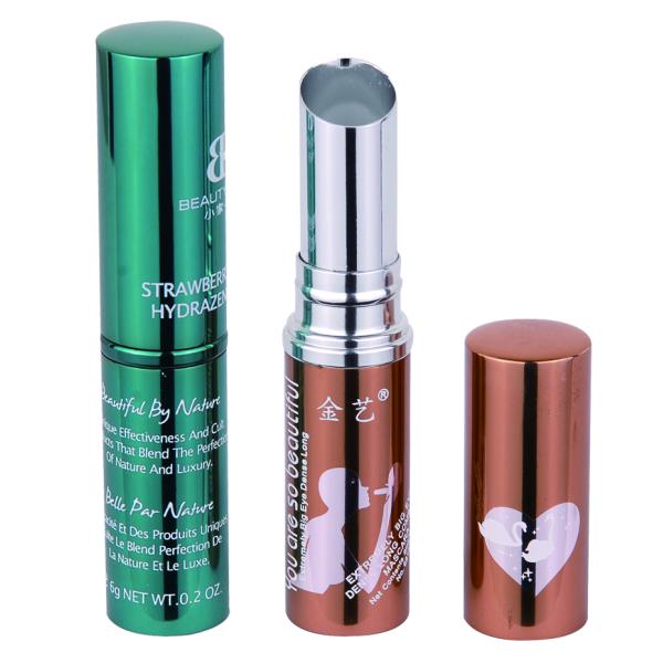 Aluminium lipstick case, slim lipstick tube,cosmetic package, lipstick container, lipstick package