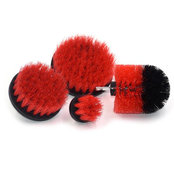 Grout Cleaning Electric Drill Cleaning Brush PP / Nylon Bristle Bristle Material