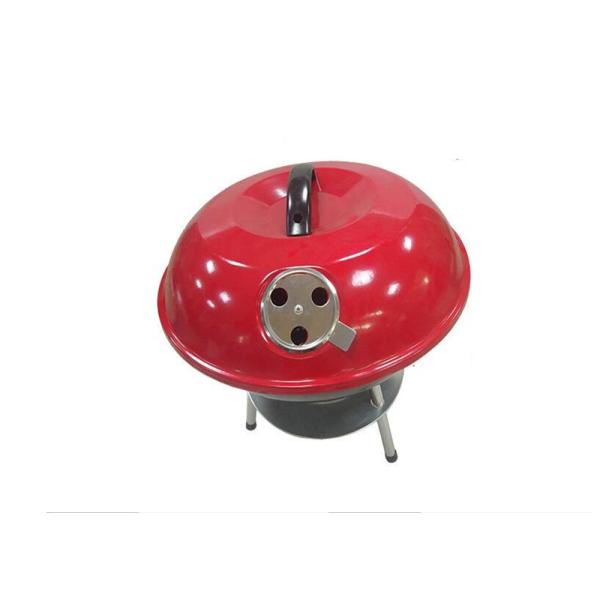Factory Price Outdoor 14 inch Apple round Enamel Stew outdoor Bbq Cooking Grill