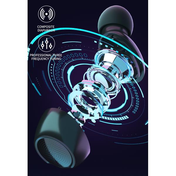 Sport Bass Voice Noise Cancelling HIFI Earphone Wireless Stereo Headset для всех телефонов