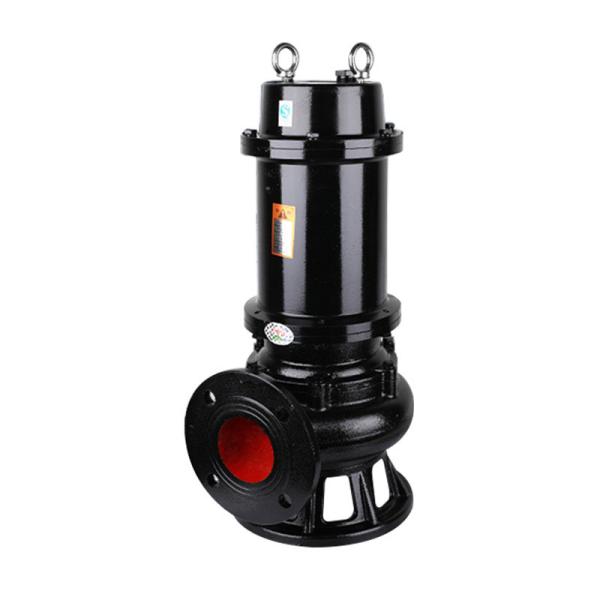 WQ Bomba submersível de esgoto 10m3/h -1300m3/h Bomba de água suja de ferro fundido