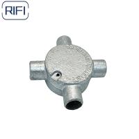 Accesorios para cajas eléctricas de 4 vías BS4568 / BS31 Accesorios para conductos GI