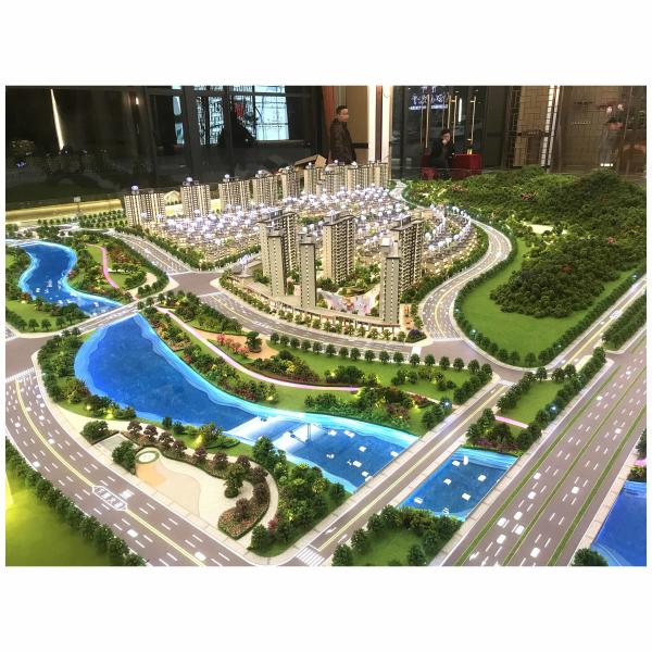 Residential Commercial 1:100 Scale Buildings Architectural Model Display Customized