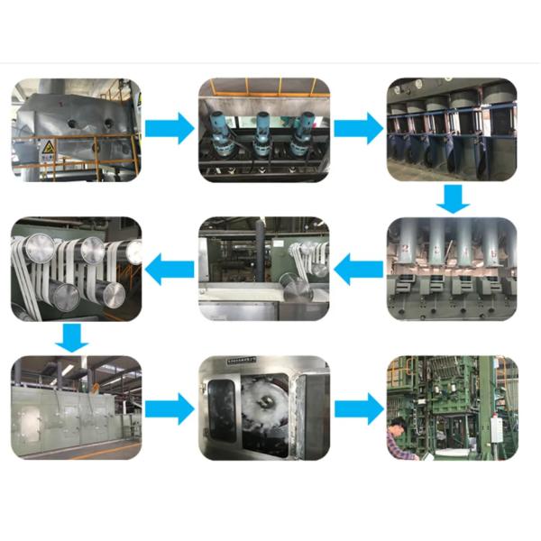 Nylon 66 Fiber 16.7DTEX Raw White Semi-Dull Staple Fiber