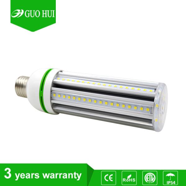 Indoor  20W IP54   LED Corn Light , E27 Base Led Post Light Bulb 3000K Industrial