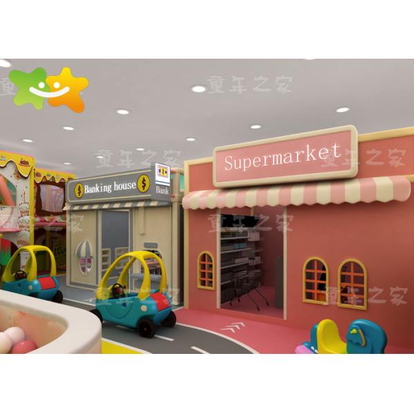 Amusement Park Kids Indoor Playground Equipment Soft Play