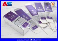 Bouteille de médicaments Emballage de comprimés 10 ml Vial Boîtes pour emballage médical boîtes d' argent d' emballage pharmaceutique
