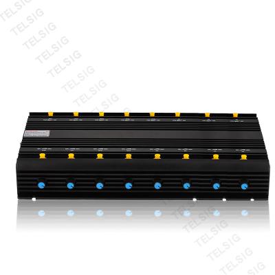 Jammer portátil personalizado do sinal de WIFI para a cor do preto 2G/3G/4G/5G