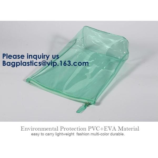Makeup Bags, Frosted PVC Zipper Bags,Clear PVC Material Plastic Slide Pouch,PVC Zip Lock Document Bags