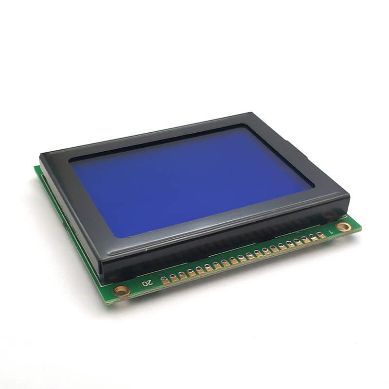 Graphic 128x64 LCD Display COG STN Module KS0107 KS0108 IC Driver