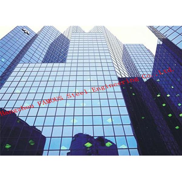 2000 Square Meters Glass Curtain Wall And Aluminum Veneer Curtain Wall Exported To Oceania