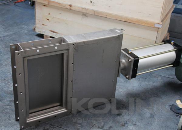 Square Guillotine Knife Gate Valve Carbon Steel Stainless Steel 4-40 Inch