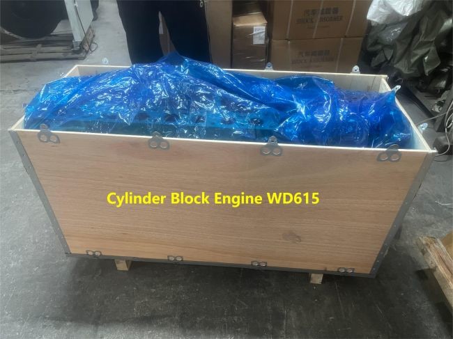 Большой блок 6-цилиндровый WD615 HOWO Части грузовика 6-цилиндровый блок двигателя