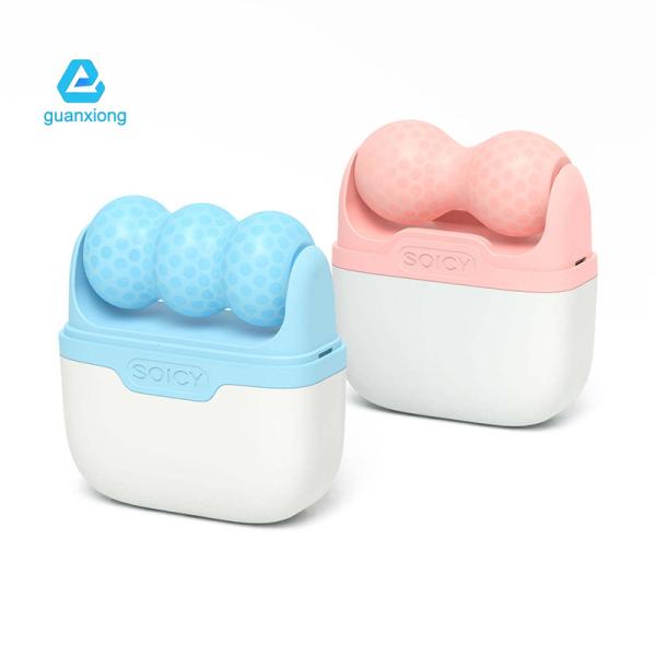 540 Pins V Shaped W Shaped Ice Roller Face Massager Wrinkle Remover Anti Puffiness
