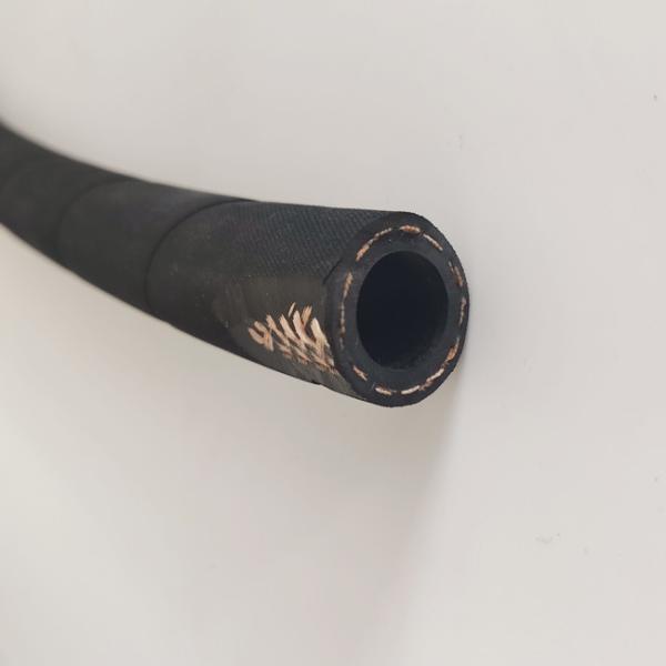 1/2 EPDM Steam Hot Water Hose Rubber Textile Braided For Food Processing Industry
