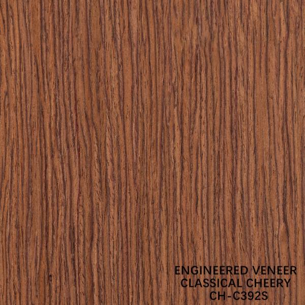 392C / 392S Recomposed Wood Veneer Dark Brown For Vintage Decoration