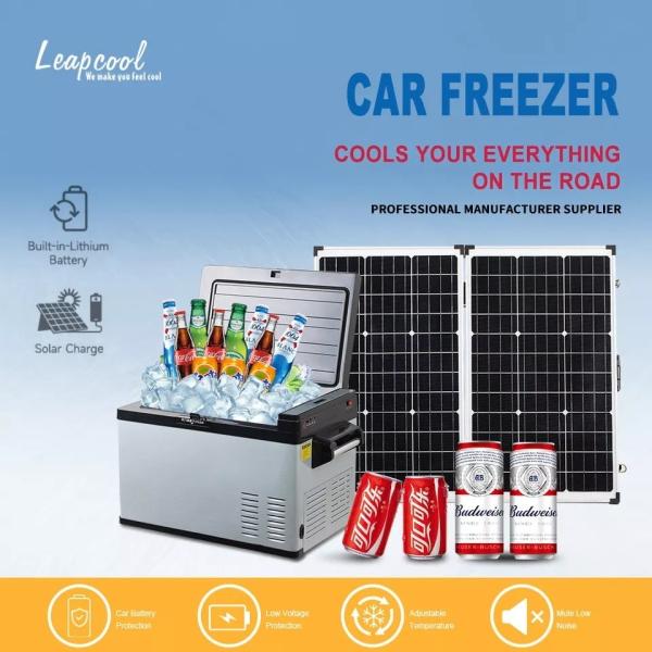Solar Fridge And Car Mini Fridge 220v 12v And Portable Car Fridge Freezer