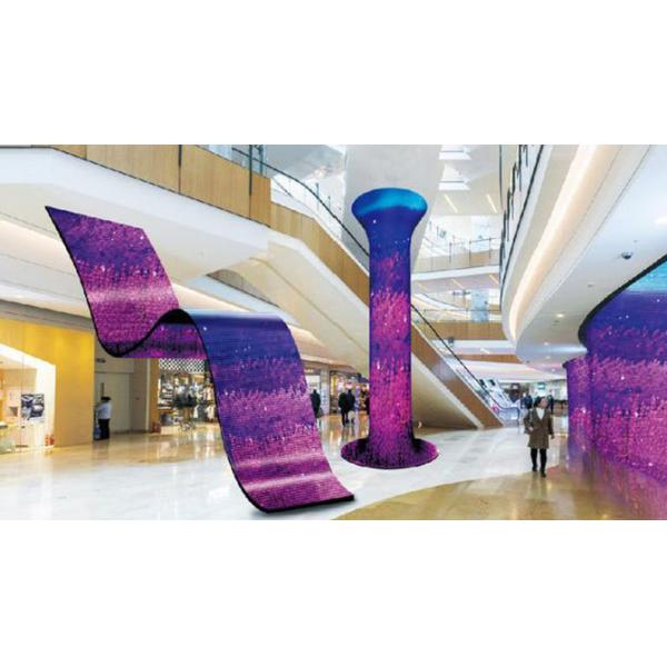 High Definition Creative LED Display For Building Facades With Flexible P2.5mm Modules And High Brightness
