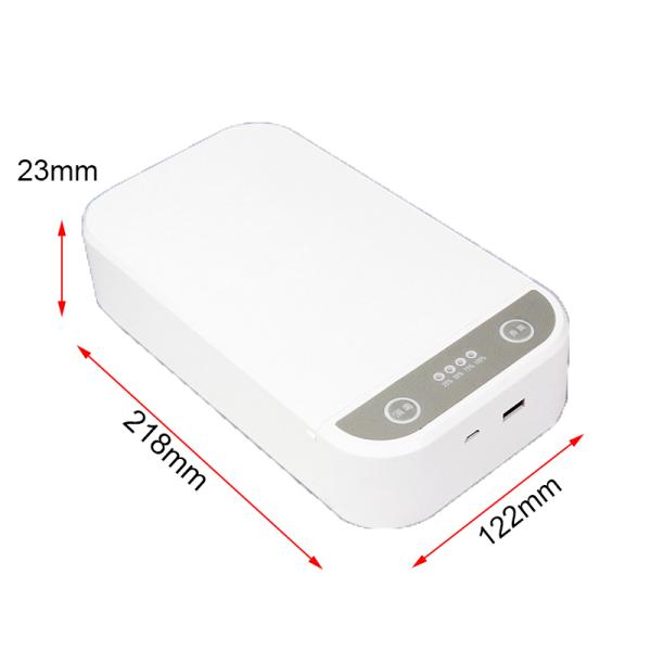 Phone USB Charging 253.7nm 9W Uv Disinfection Lamp