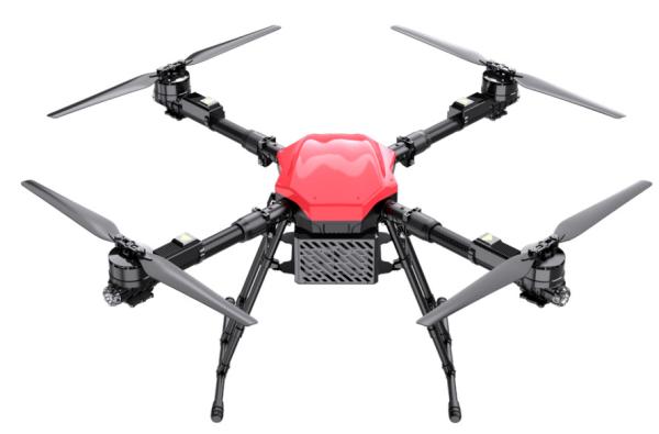 UAV pliable et portable de petite et moyenne taille 58.8V 14S Charge suspendue en bas Multifonctionnel élévateur électrique avec une capacité de charge de 15 kg