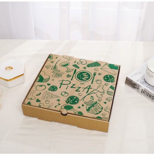 Food Grade Takeout Package Pizza Box with OEM Manufacture and Custom Design Advantage