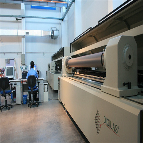 Dia 50mm-600mm Ceramic Anilox Roller Flexo Printing High Accuracy