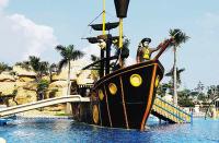 Equipamento personalizado do parque da água do jogo do Aqua do navio/corsário de pirata da fibra de vidro