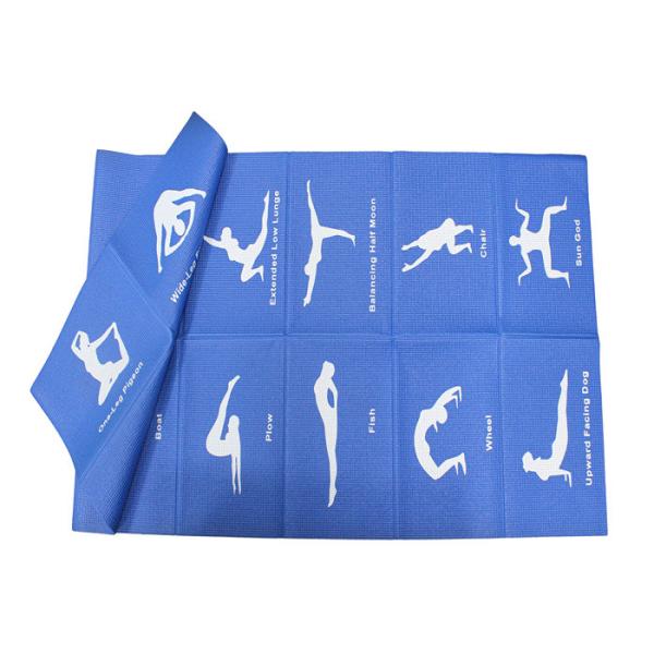 6mm Exercise Pilates Yoga Workout Mats PVC 173CM Anti Slip Workout Mat.