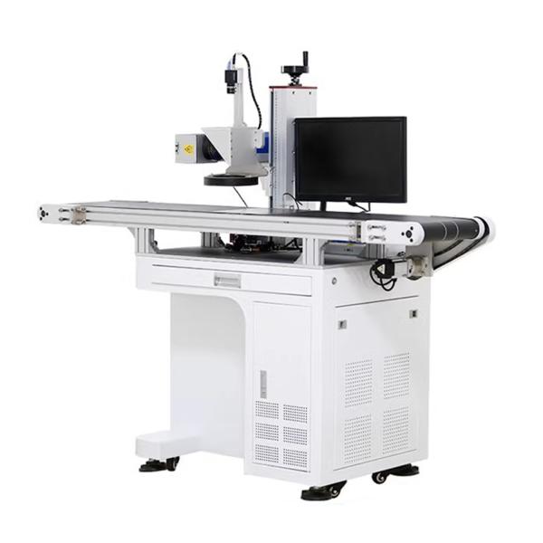 High Power Co2 Laser Marker 20W 3D Laser Marking Machine For Wood Paper