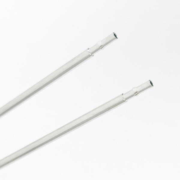 Tubo de agujero lateral perforado con láser de acero inoxidable para uso médico