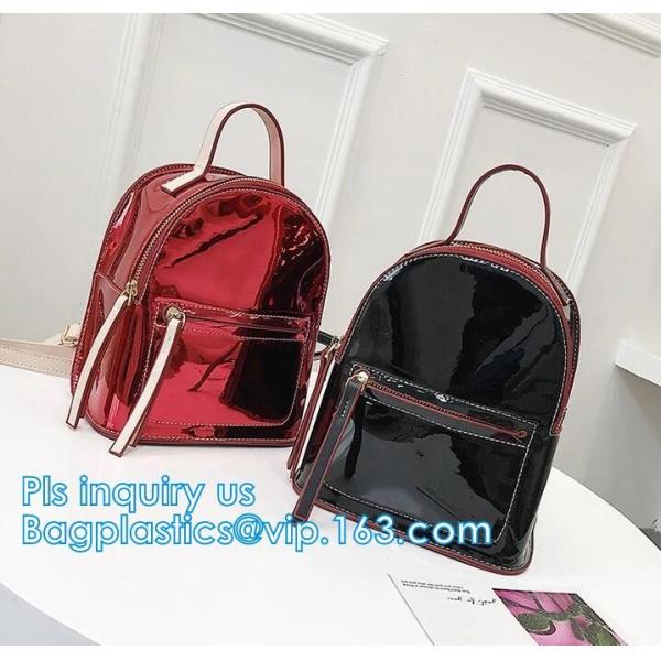 vinyl backpack, Travel Bag Clear Unisex Transparent School Backpack, PVC Tarpaulin Dry Backpack, Customized Clear Childr