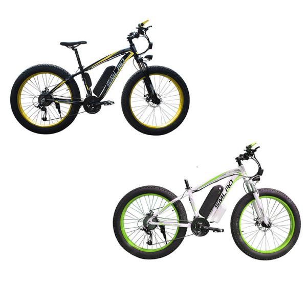 26 Inch Fat Tire Electric Bike , Electric Assist Bicycle Less Laborious
